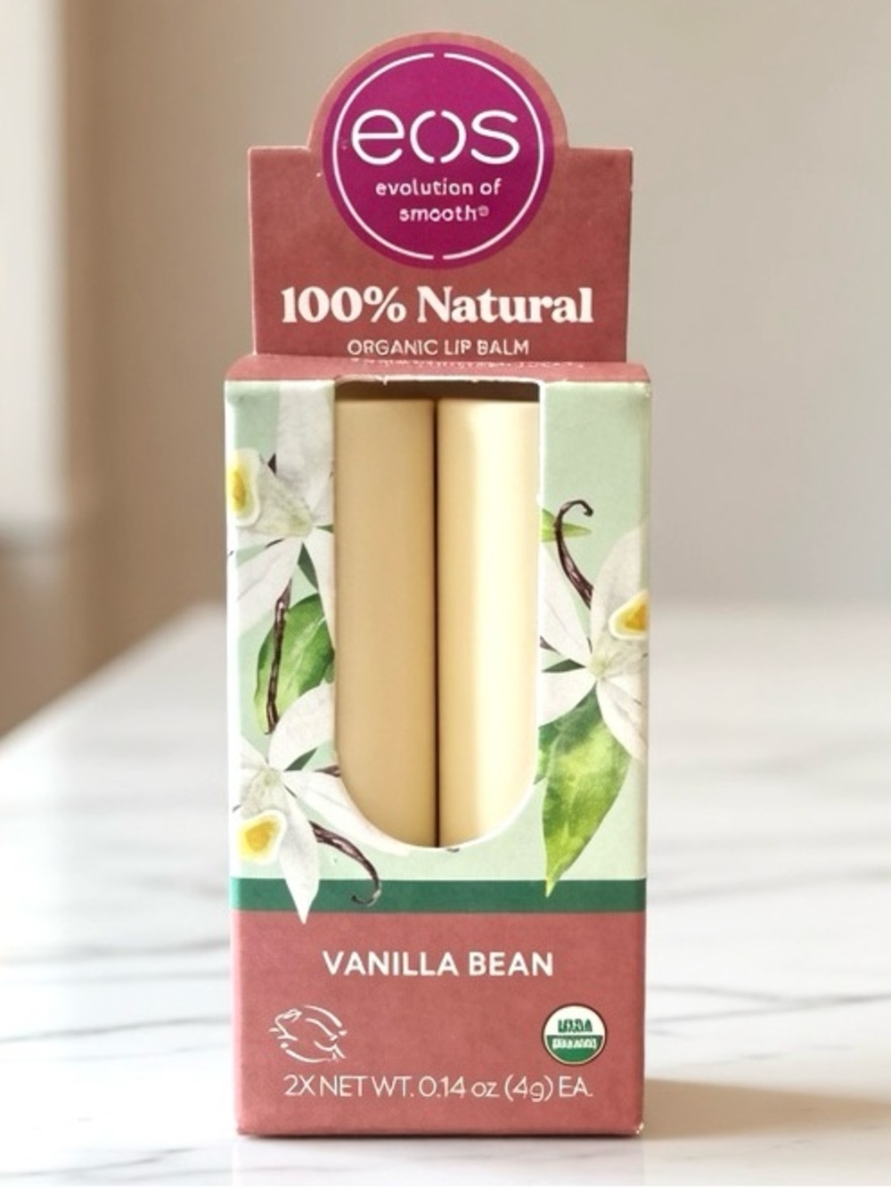 EOS Evolution of Skincare Organic Lip Balm Set-New